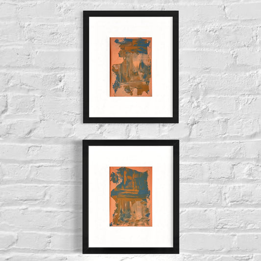 Micro Chroma | Set of mini works on paper