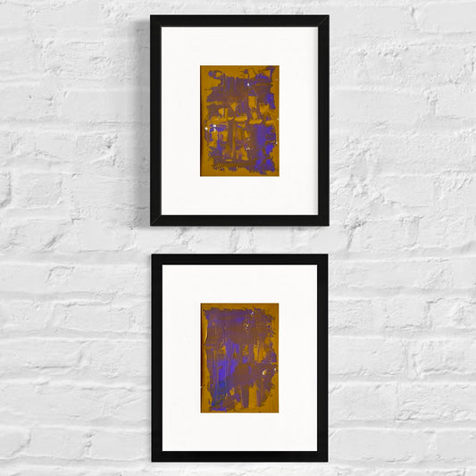 Micro Chroma | Set of mini works on paper